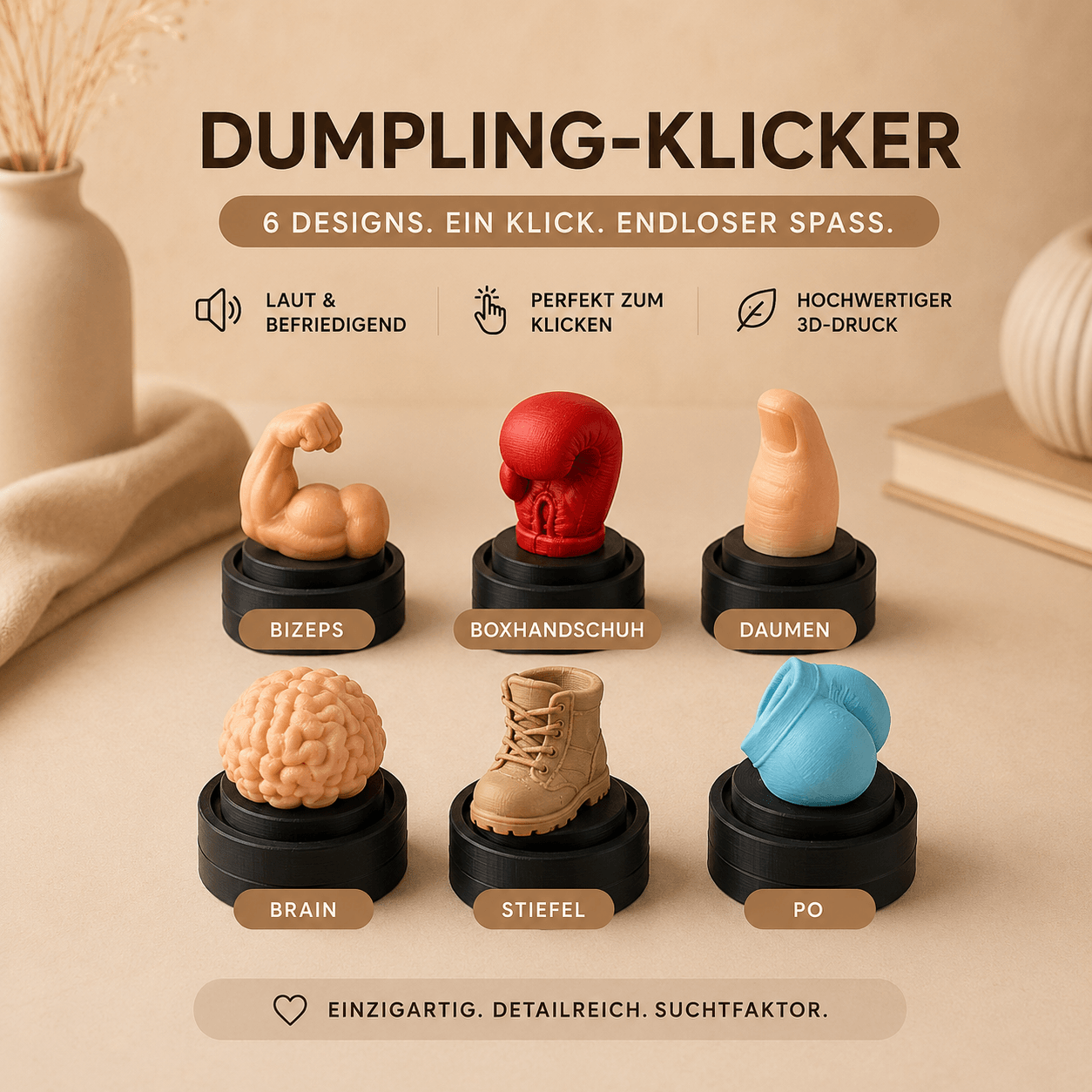 Dumpling-Klicker