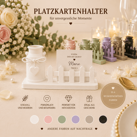 Platzkartenhalter-Zauberflasche